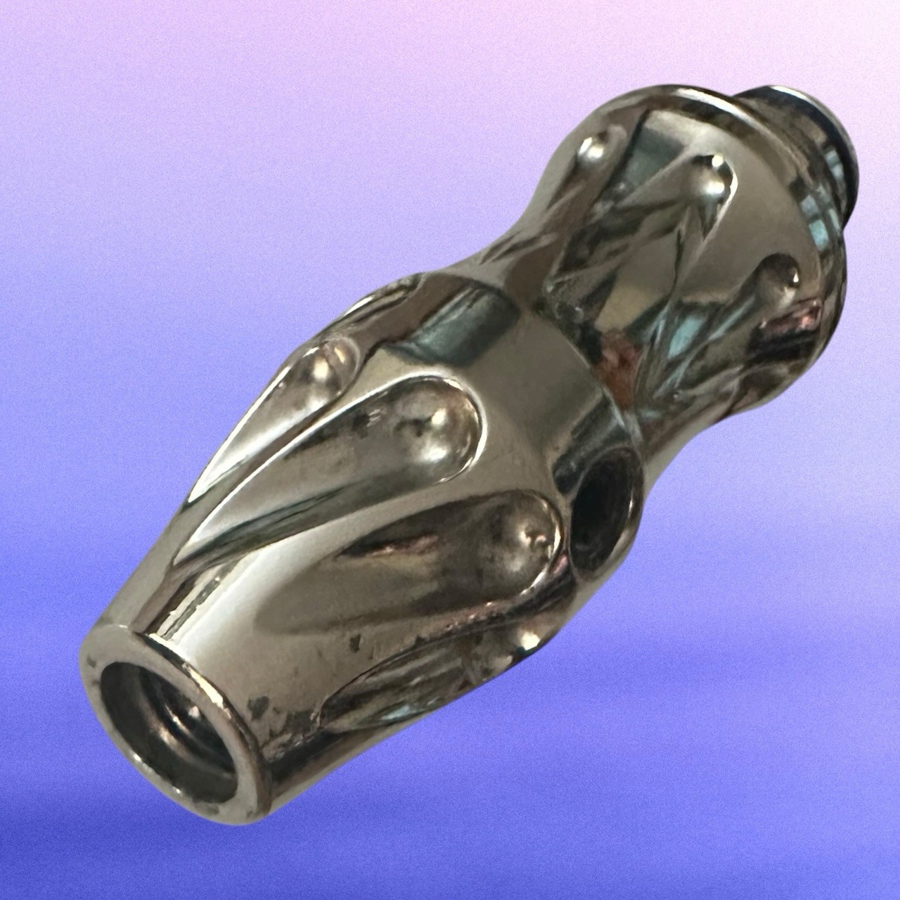 WGP Black Magic Autococker Inline High Pressure Regulator HPR Nickel Chrome