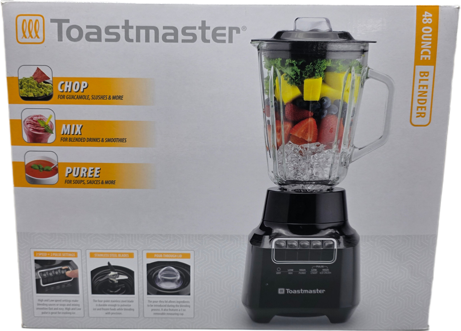 New Toastmaster Blender - 48 ounce
