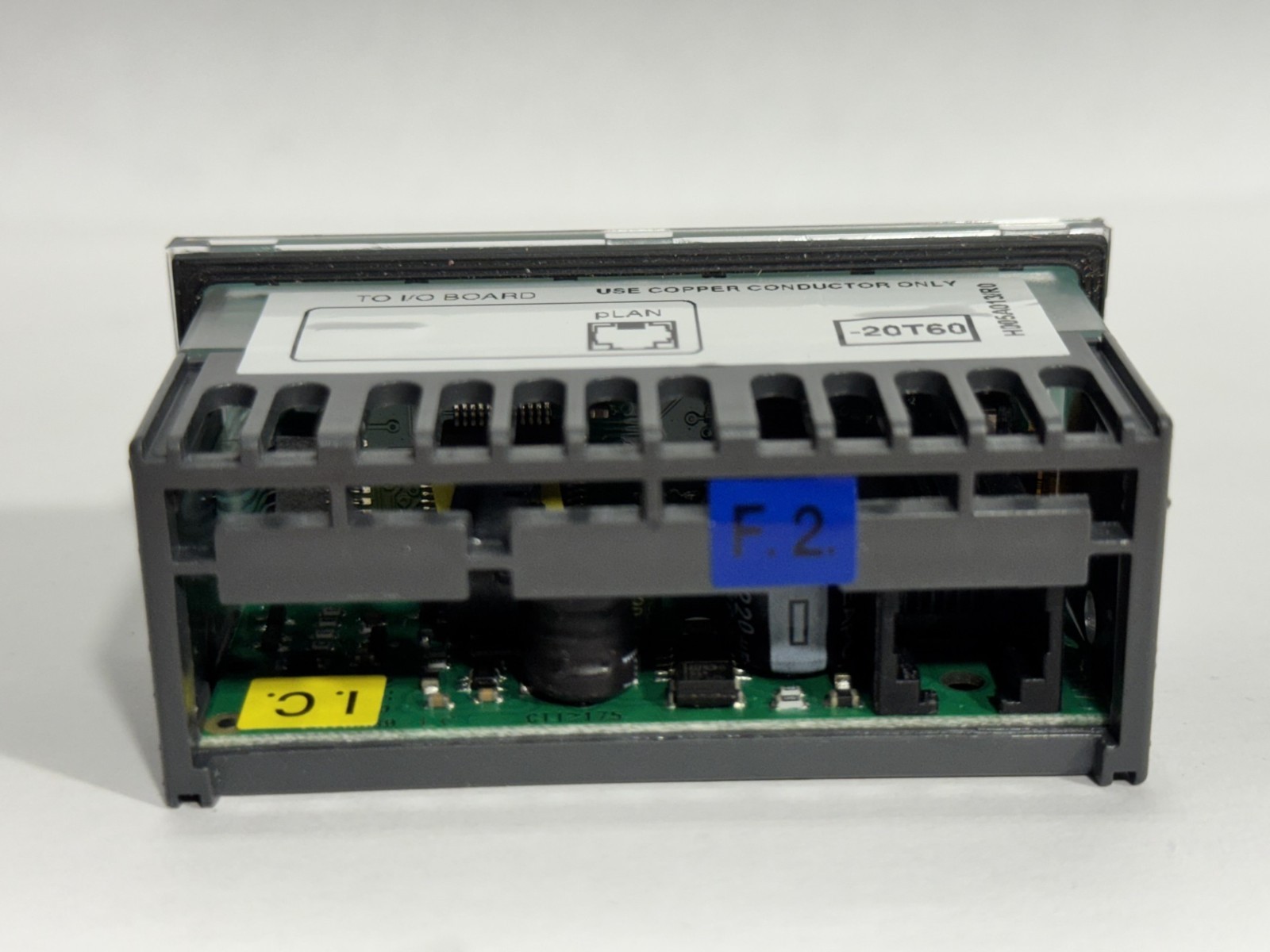 Carel pLDPRO Panel-Mount Compact LCD Unit Terminal (PLD00GFP00)