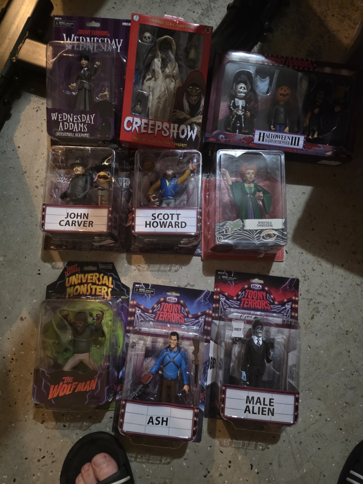 horror figure lot great deal!!