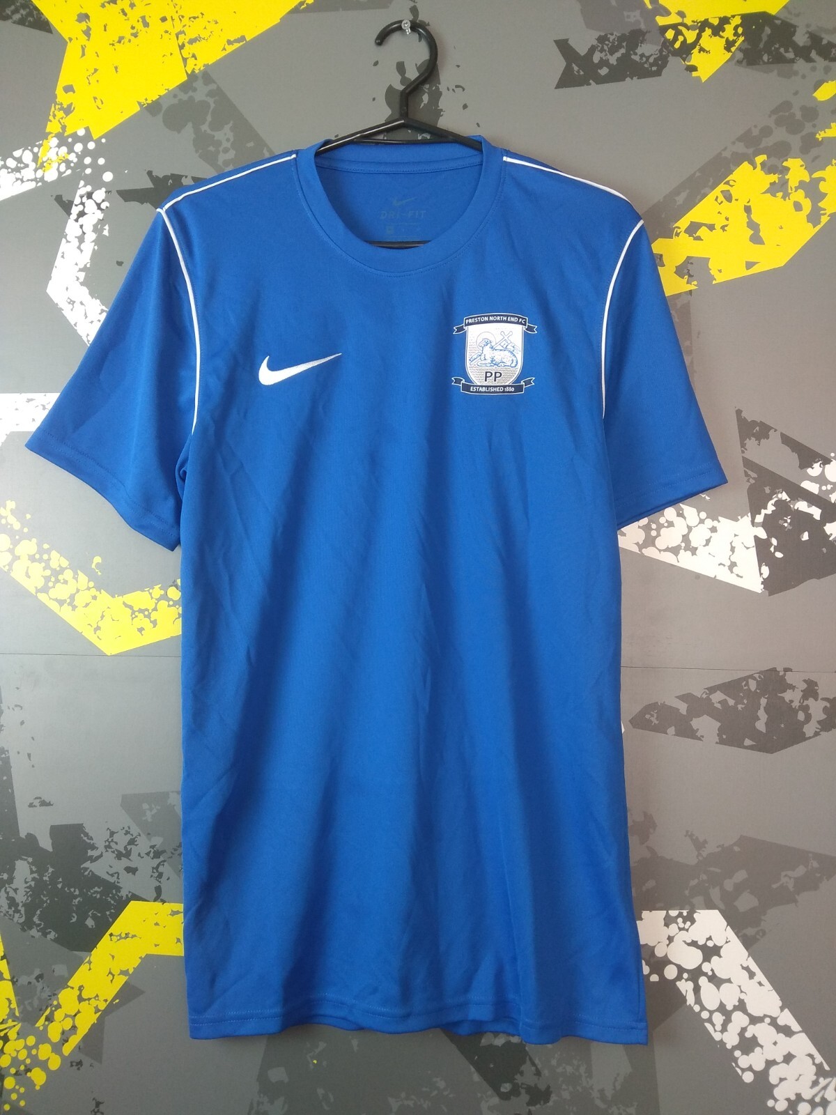 Preston North End Training Jersey Football Shirt Nike Mens Size M trikot ig93