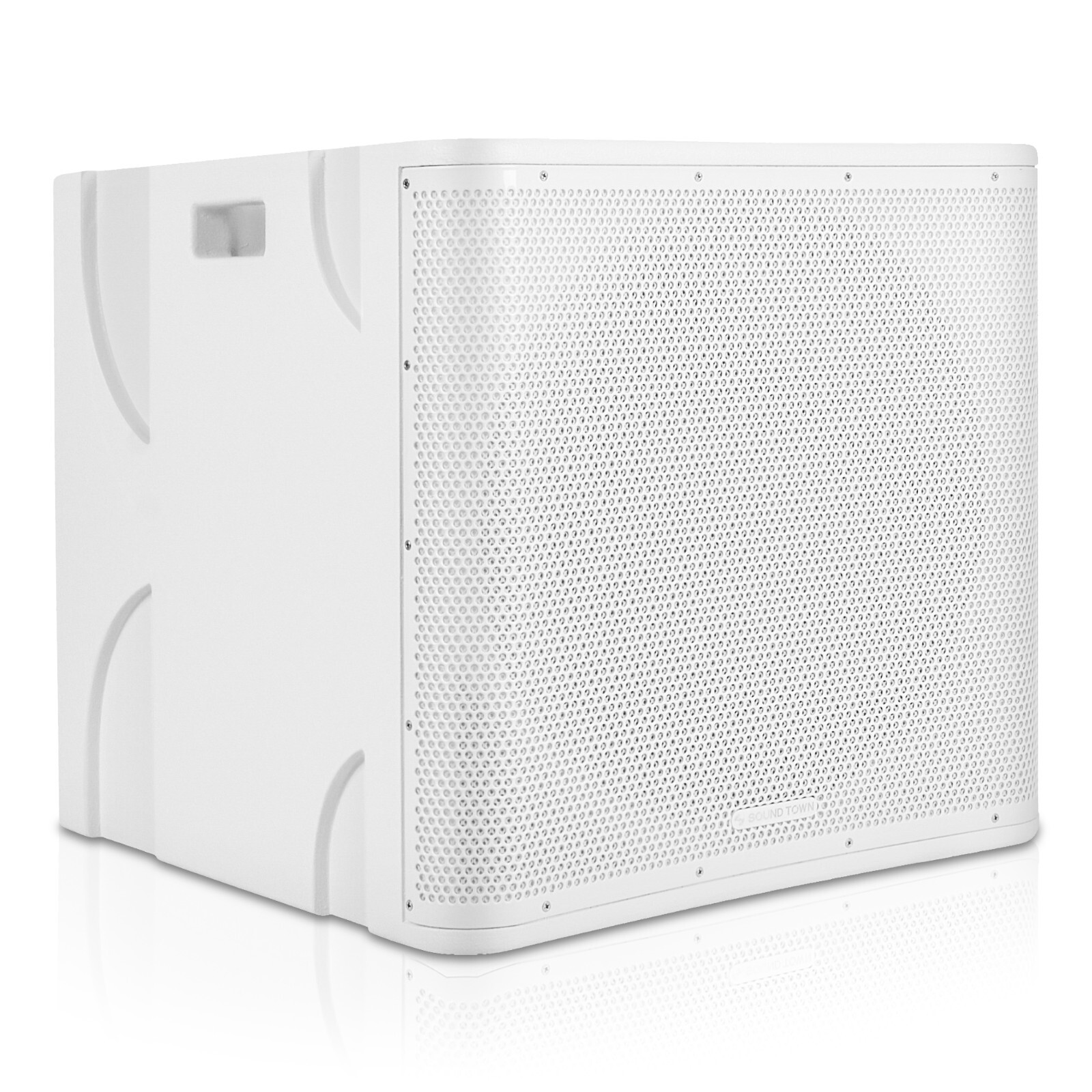 OPEN BOX:Sound Town 1600W 18” Powered Sub with DSP LPF Plywood (CARME-18SWPW-R)