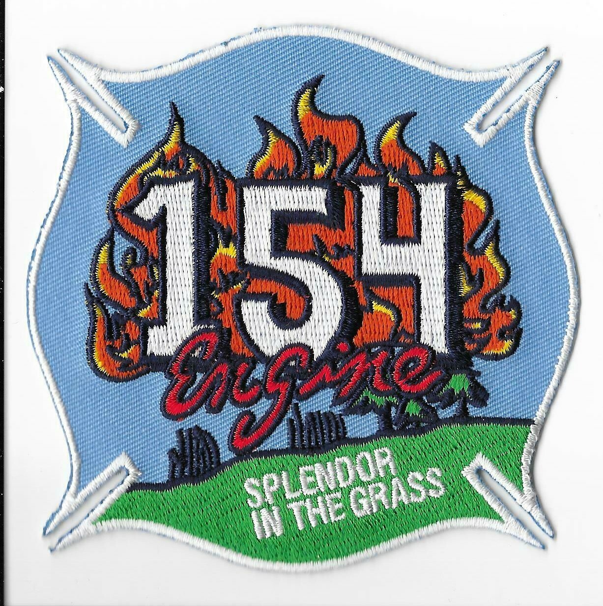 New York Fire Department (FDNY) Engine 154 "Splendor In The Grass" Patch V1