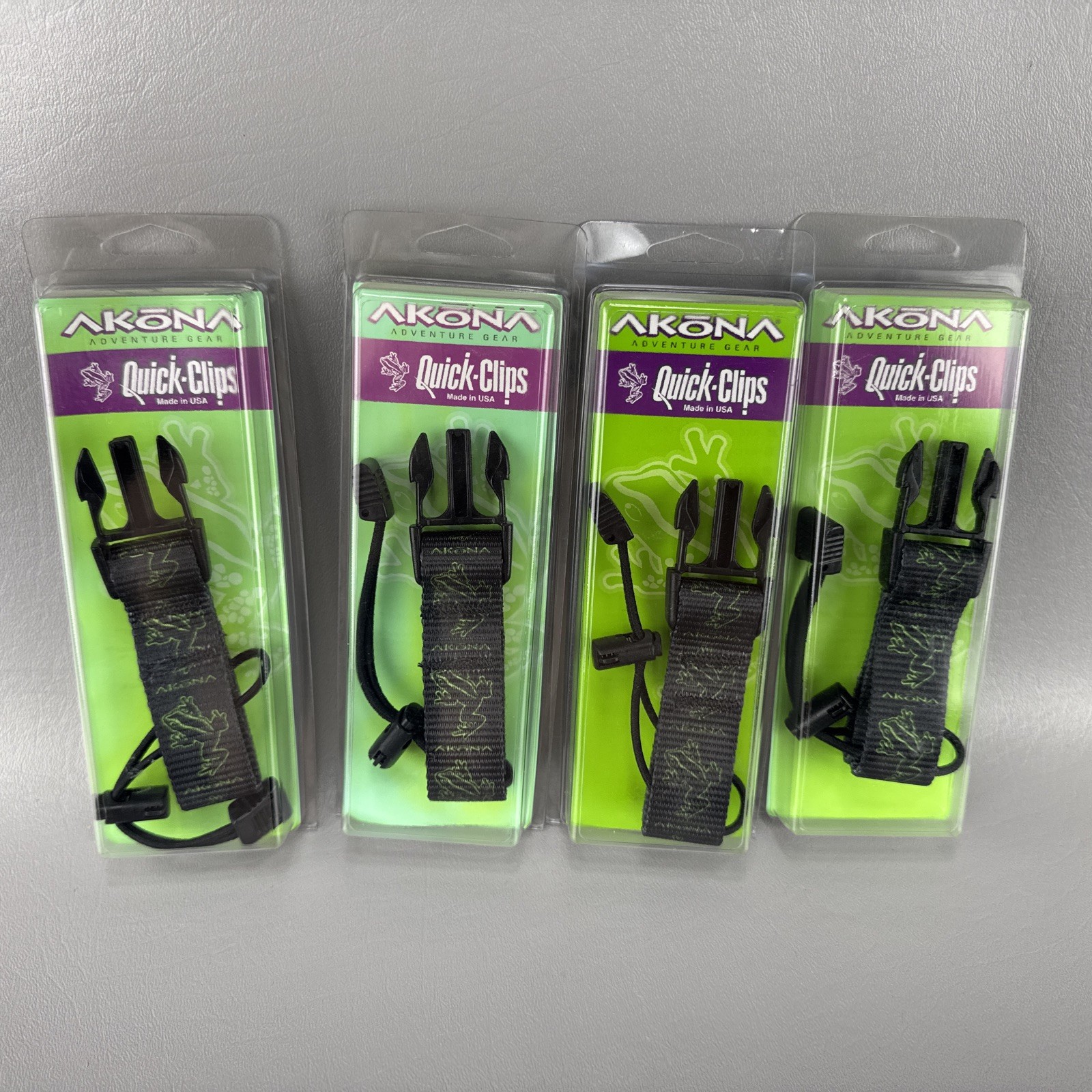 Akona Scuba Diving Octopus Retainer Clip Keeper AKC-01 Lot of 4
