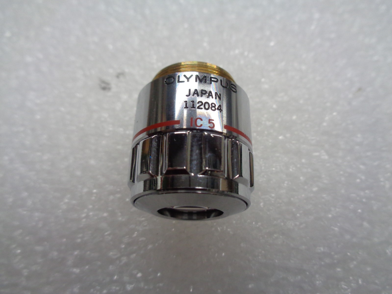 Olympus MS Plan 5, 0.13 f=180, Objective lens