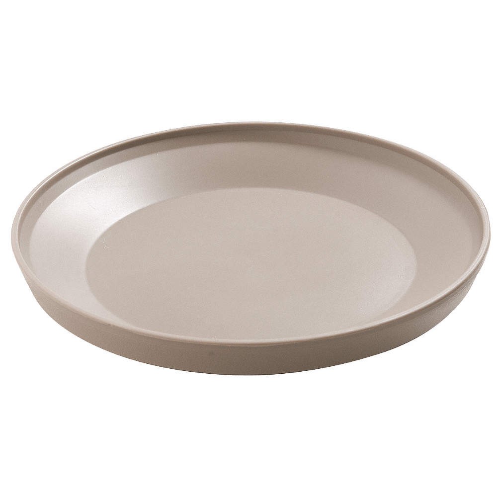 CARLISLE DINEX DX107731 Insulated Base,9 1/2" Dia,Latte,PK12 6CAZ5