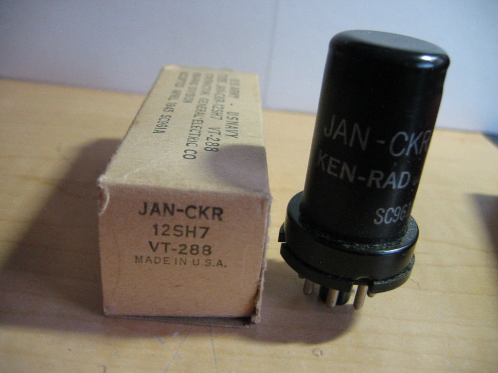 12SH7  VACUUM TUBE NOS TESTED (B3)