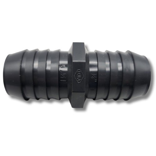 5 Pack Dura Plastics Barbed Coupler – Schedule 40 PVC 1 1/2"
