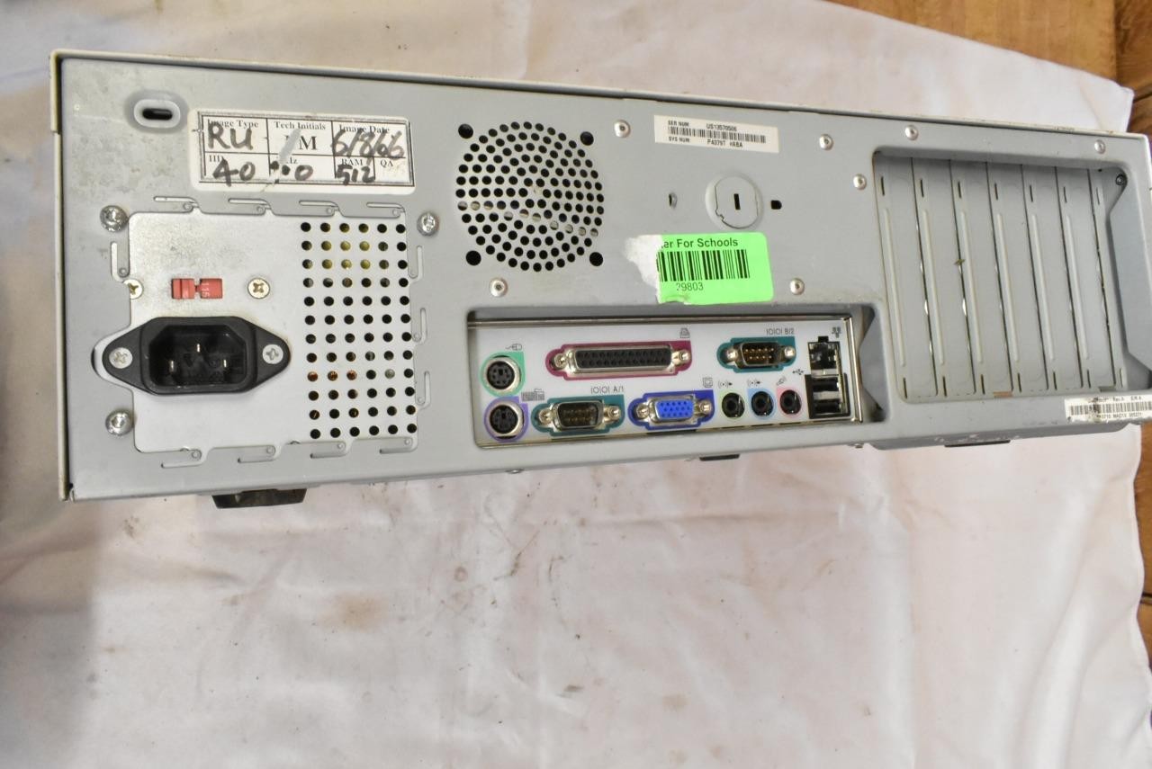 3 HP Vectra Vintage Computer Vectra VL400 DT Untested
