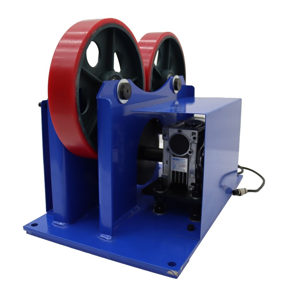 1T Welding Turning Rolls Digital Speed Display Linked Control Roller Rack Stand