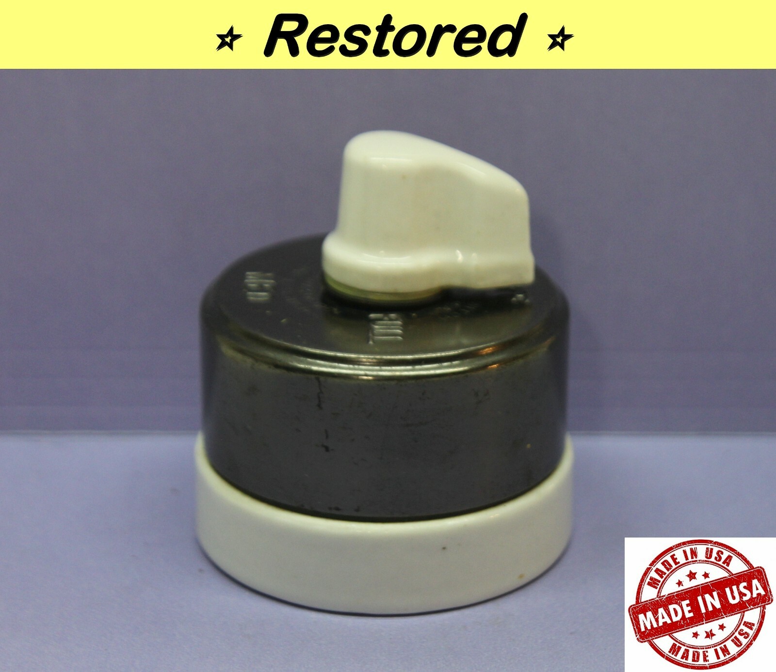 Vintage Range Heater Stove Appliance Rotary Switch - HIGH/FULL,MED,LOW, Hart USA