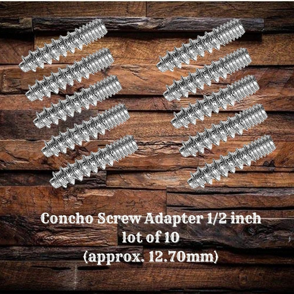 1/2" Concho Screw Adapter CON898-A (lot of 10)