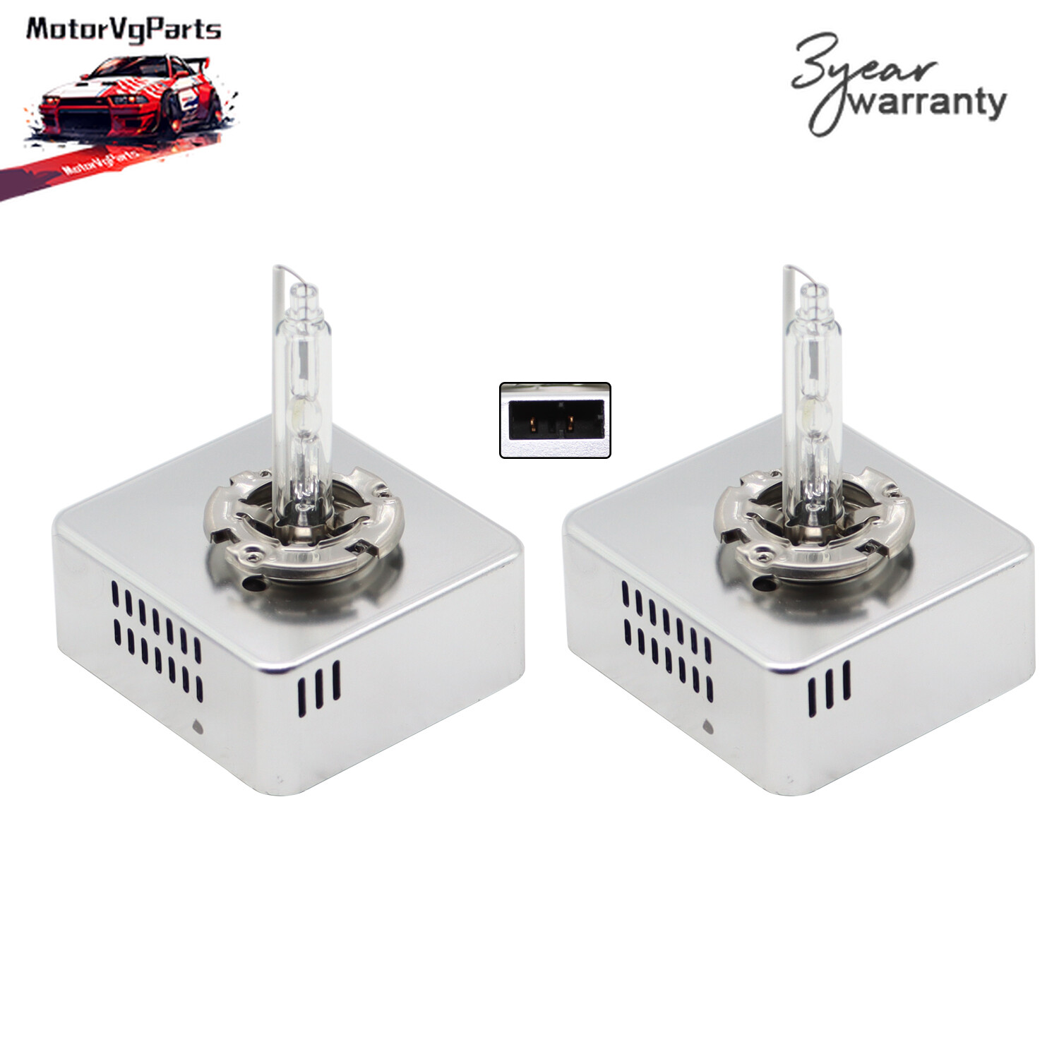 2PC D5S Xenon HID Headlight Bulb For Chevrolet Silverado 1500 GMC Sierra Terrain