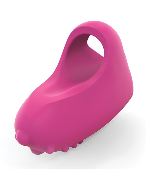 Clitoral Finger Vibrator Powerful Multi-Speed Rose Dorcel Magic Silicone Soft