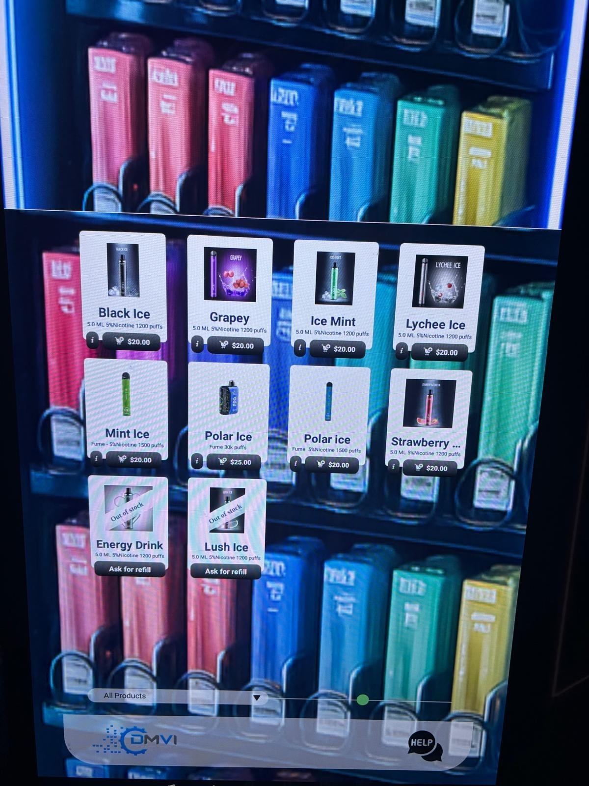vending machines for sale with card reader