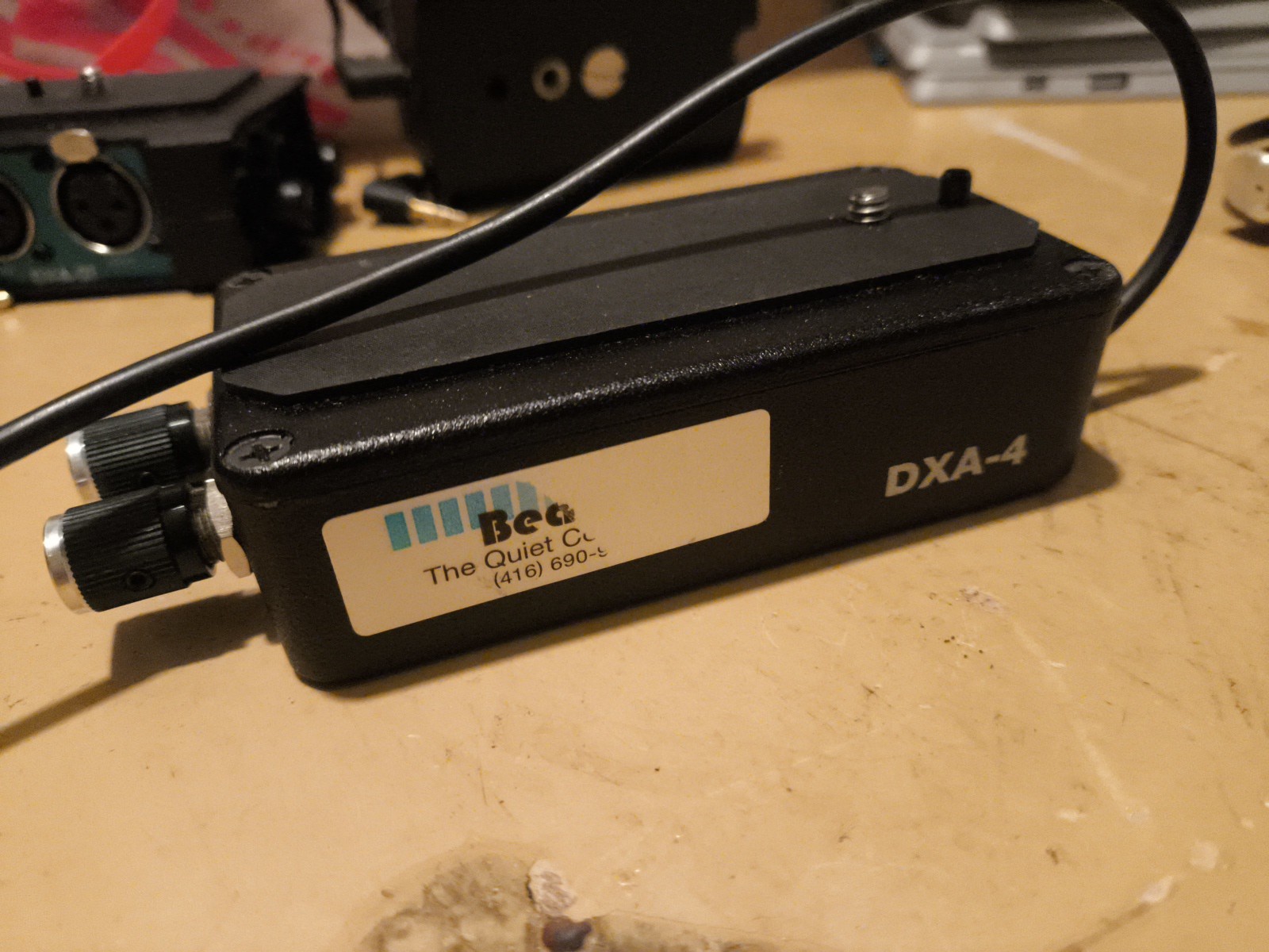 Lot Of 2 Beachtek DXA-4P Dual XLR Adapters