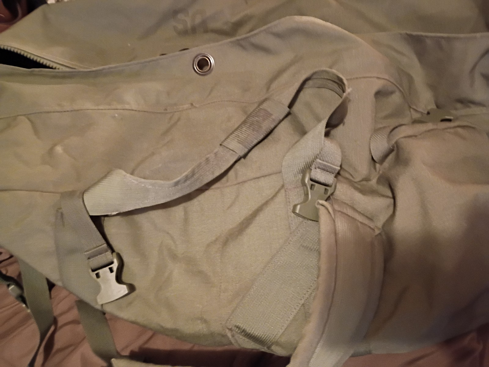 US Military IMPROVED  Duffle Bag - OD - VGC
