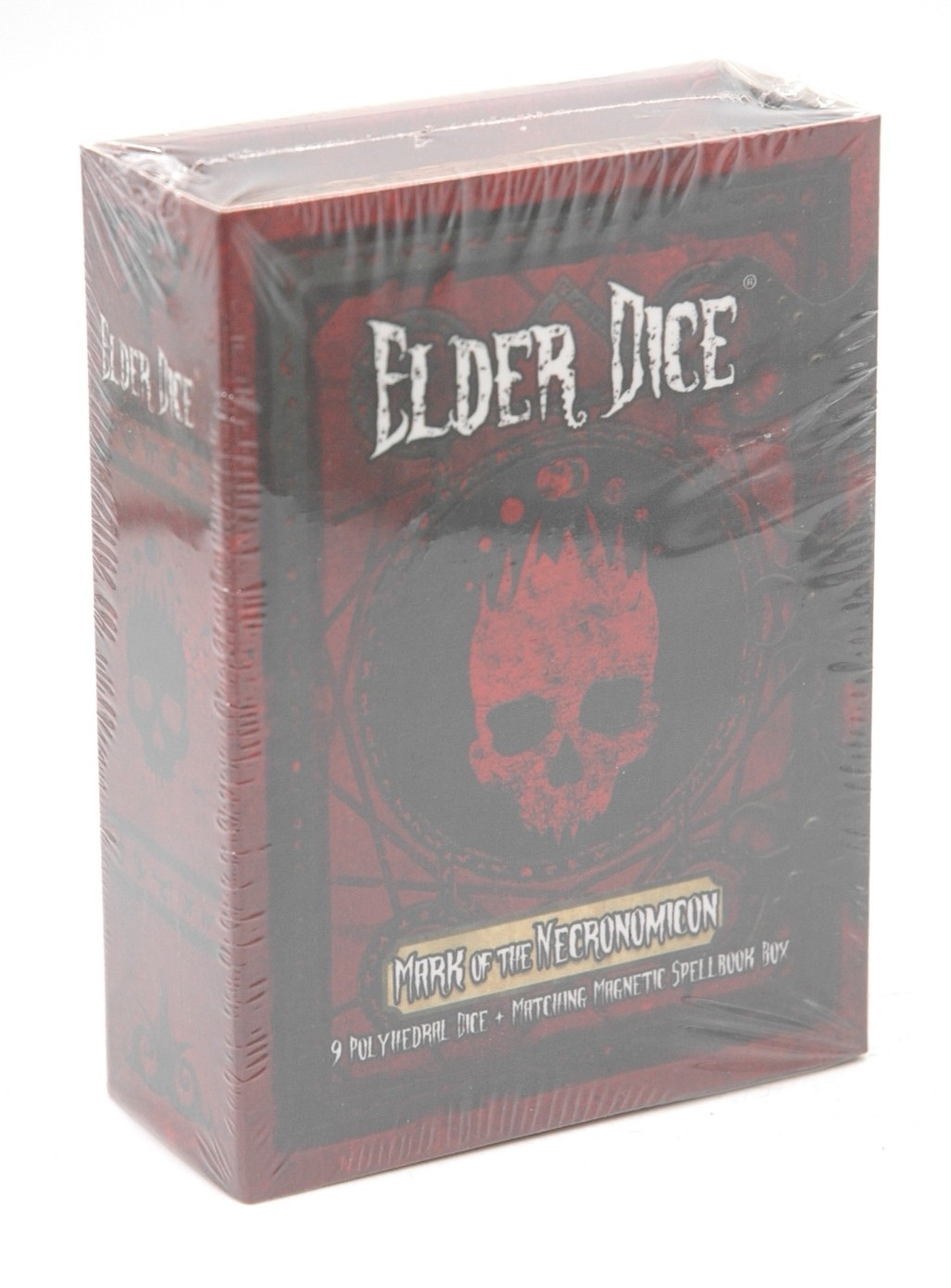 Infinite Black Elder Dice: Mark of The Necronomicon (Red/Blue)  Dice Elder Dice