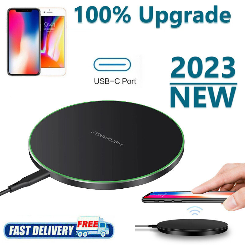 For Samsung Galaxy S23 S22 S21 S21 S20 Ultra 5G 60W Fast Wireless Charger Pad