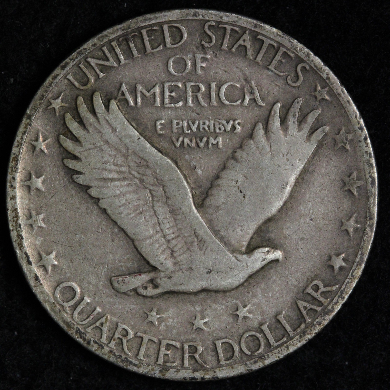 1928-S Standing Liberty Silver Quarter VF E292 TQWK