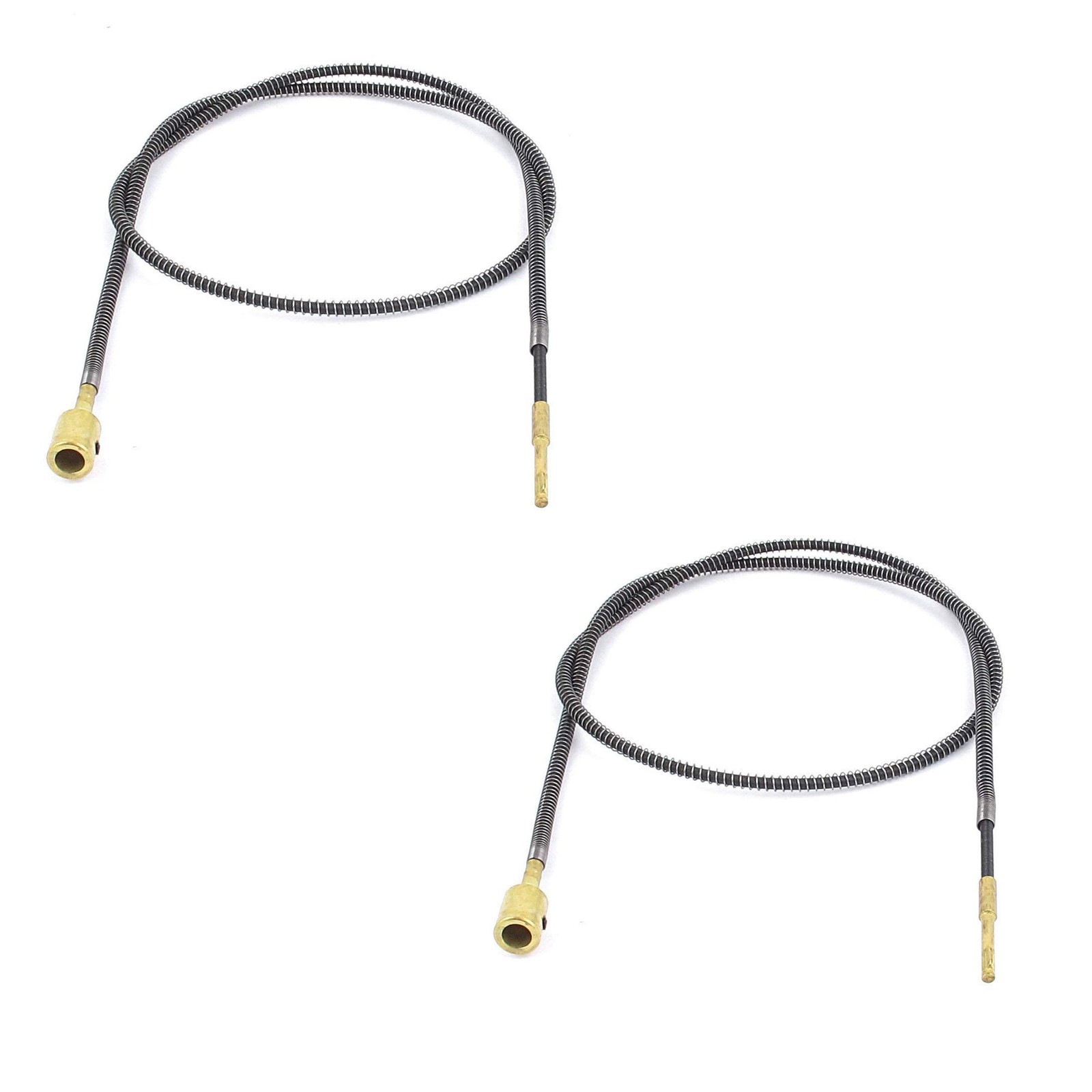 2pcs 99cm Metal Flexible Shaft Cable for Bench Grinder Drill Press Motor