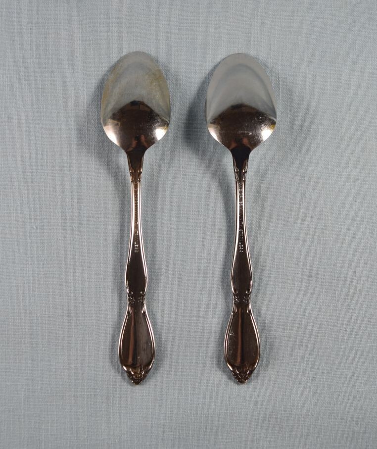 Oneida Community Stainless CHATELAINE 2 Teaspoons 6"