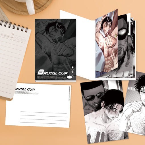 Webtoon MD [ Indomitable Champion ] Big Match Postcard Book (BEONGD291)