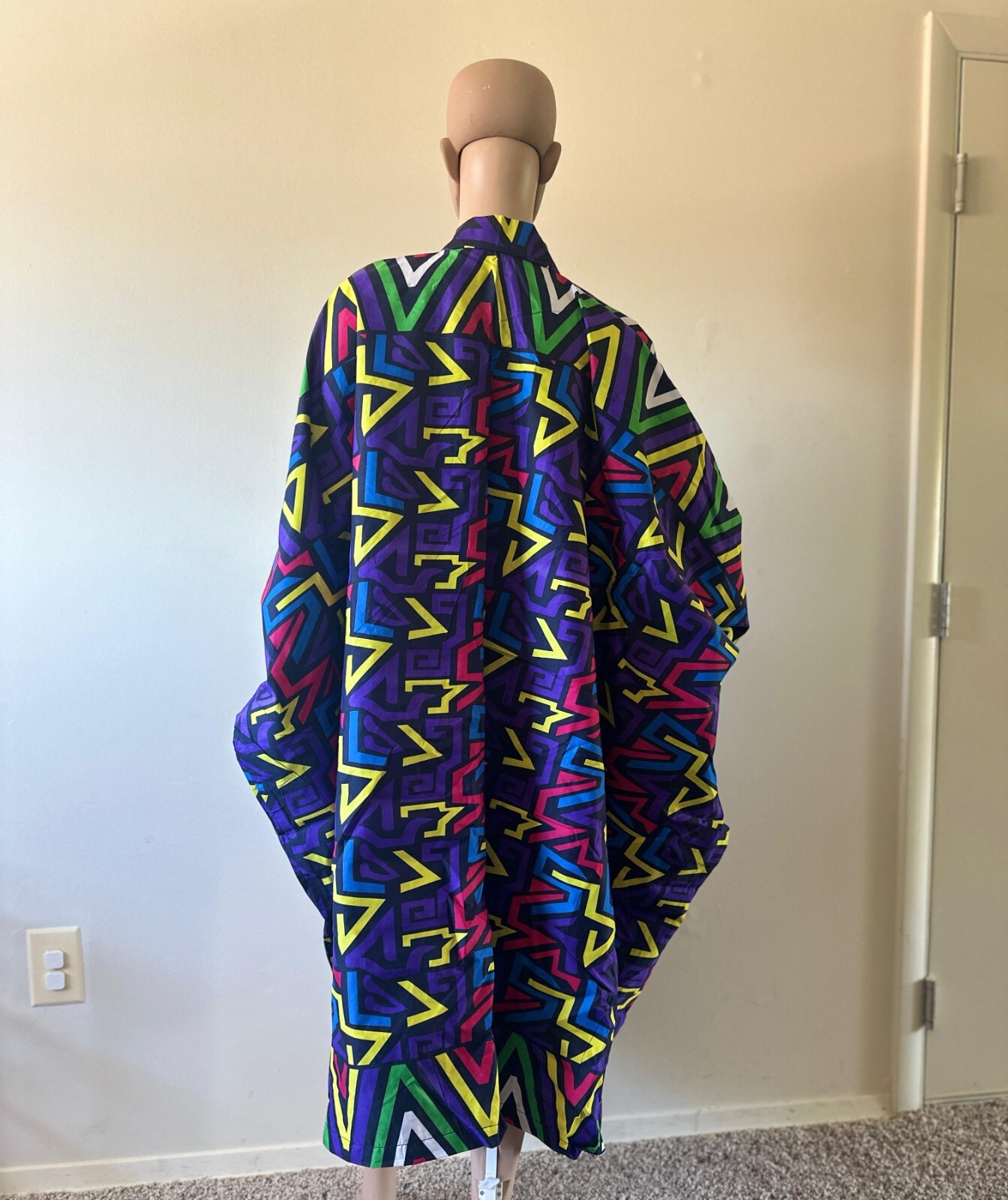 African print kimono Jacket, Ready to wear One size