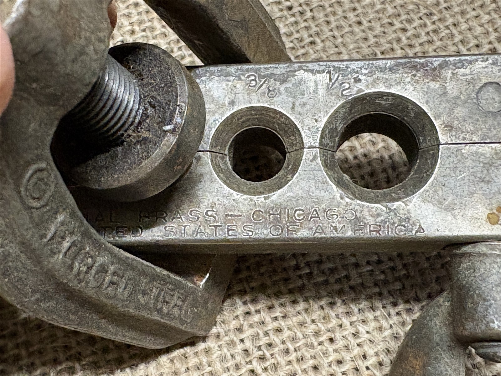 vintage flaring tool, Imperial Brass