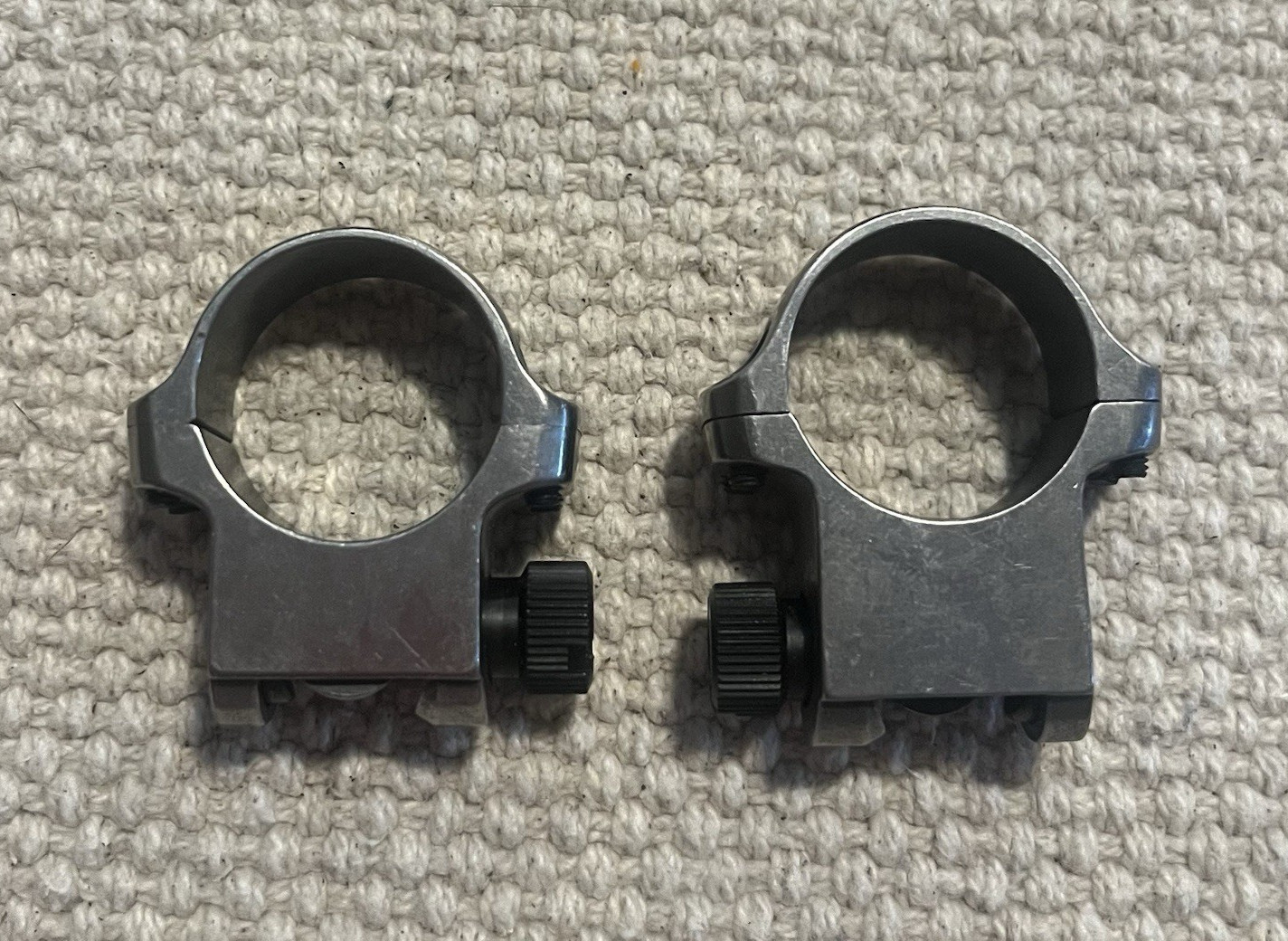 Ruger Stainless Steel M77 1” scope rings