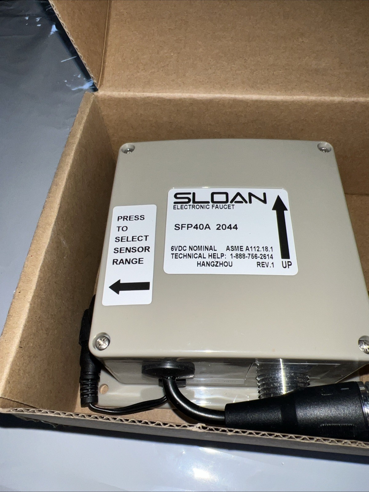 *BRAND NEW* Sloan SFP40A Control Module w/ Range Adjustment