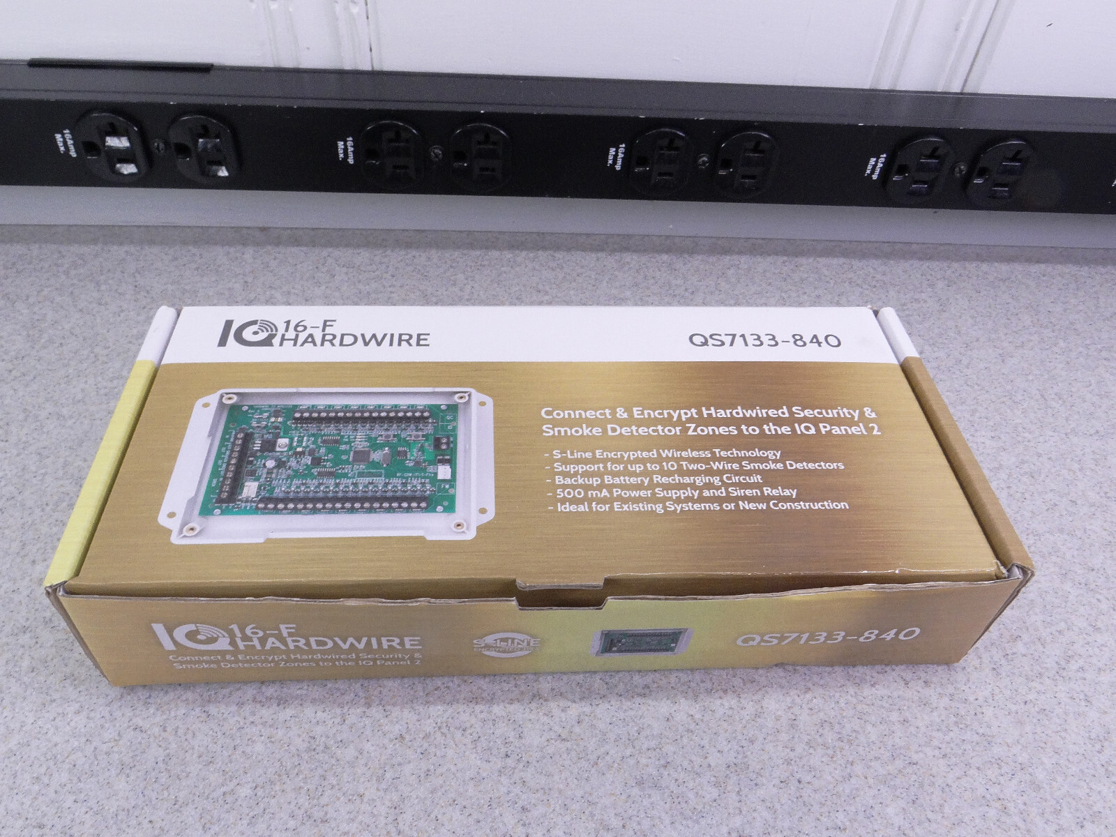 Qolsys QS7133-840 IQ Hardwire 16-F Wireless Converter (New)