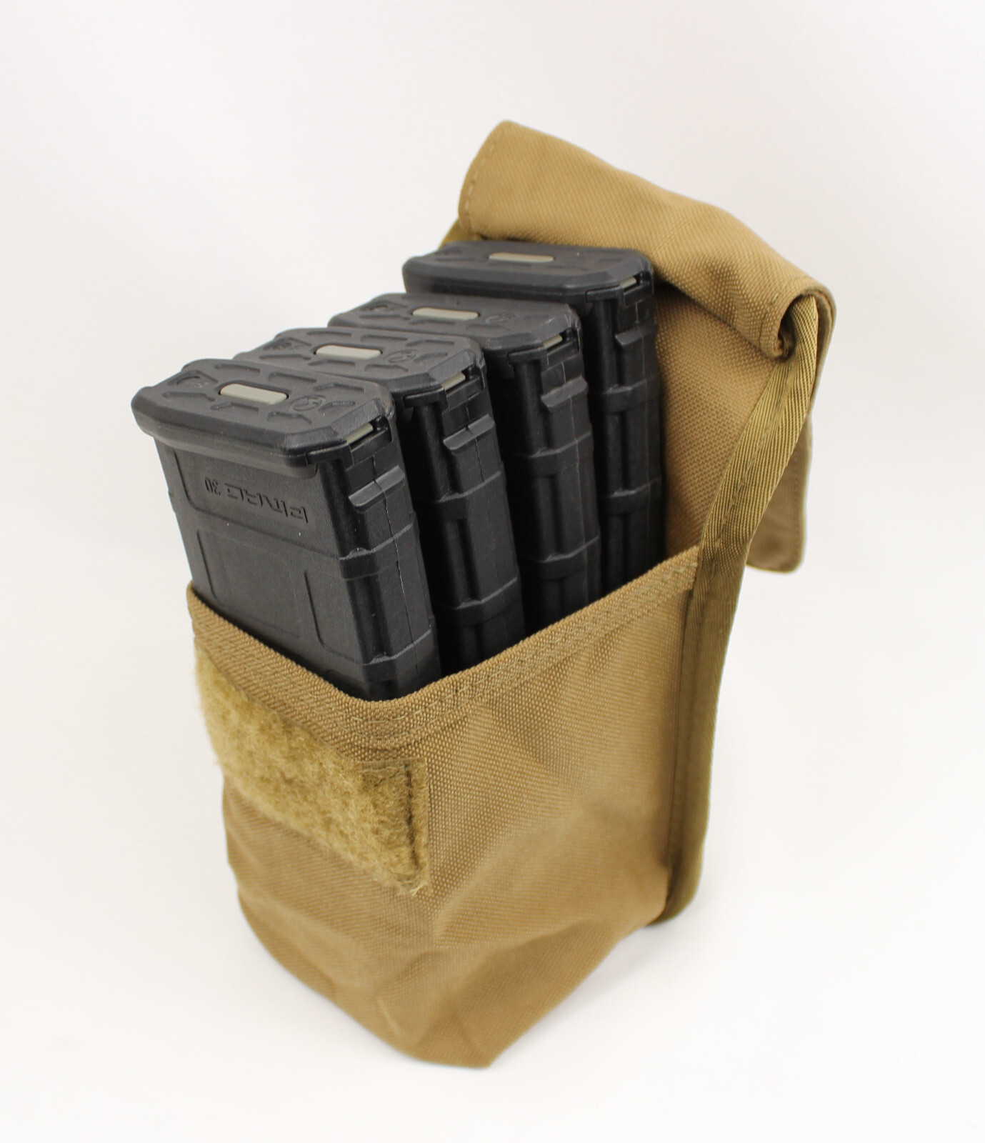 BMI Defense Systems MOLLE Quad Magazine Pouch Turret Gunner Panel Pouch NOS