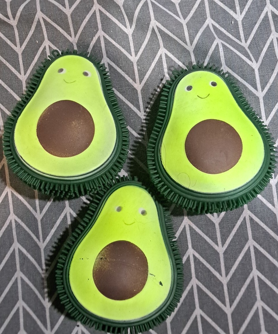 Squishy Squeeze Avacodo Ball Sensory Stress Relief Toy Anxiety Fidget Toys
