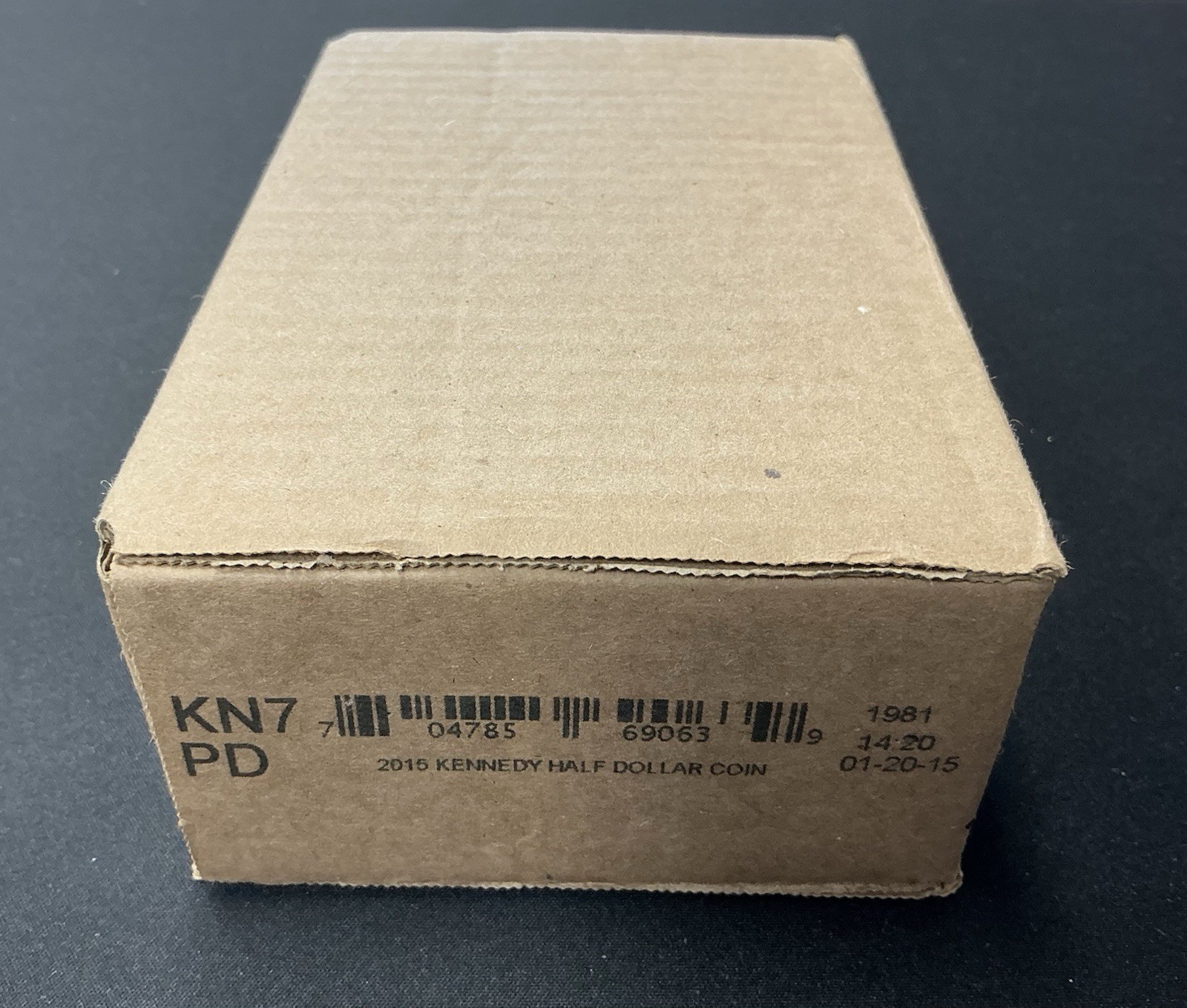 2015 P & D Kennedy Half Dollar 200 Coin Bag $100 SEALED US MINT BOX KN7