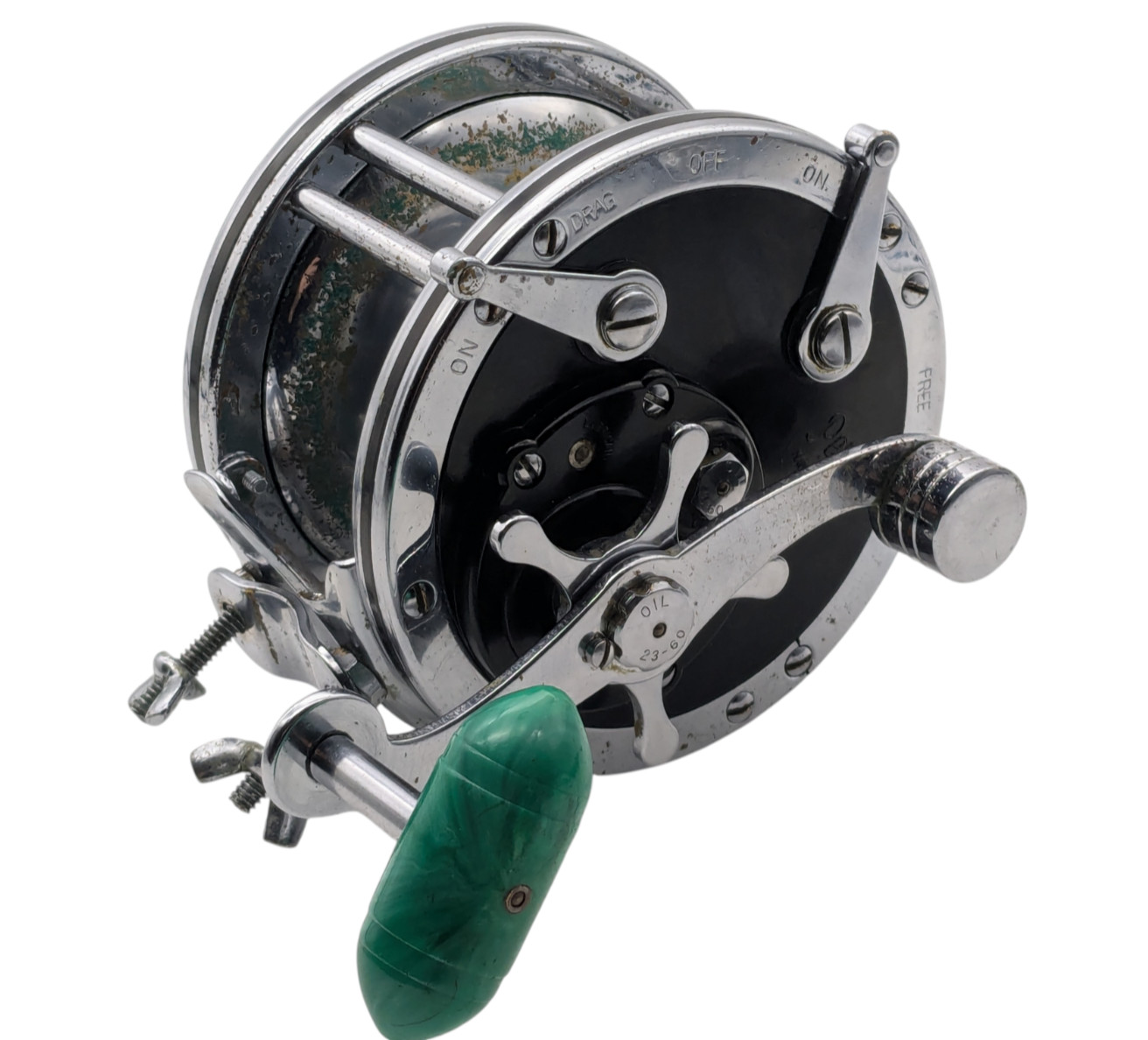 Vintage Penn No 49 Deep Sea Reel Saltwater Salmon Trolling Reel Made In USA
