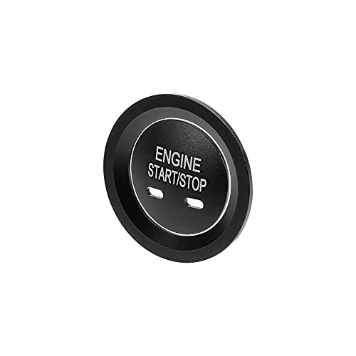 Car Start Stop Switch Button Cover with Ring Kit for Cadillac XTS XT5 CT6
