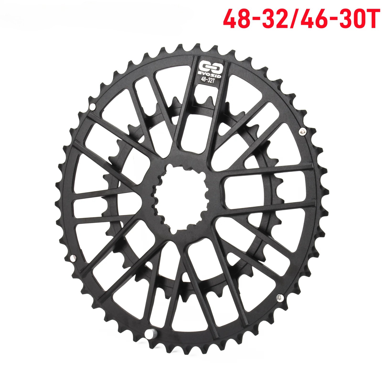 Road Bicycle Chainring 46-30T 48-32T Folding Bike 8-12S Gravel Chainwheel Crown