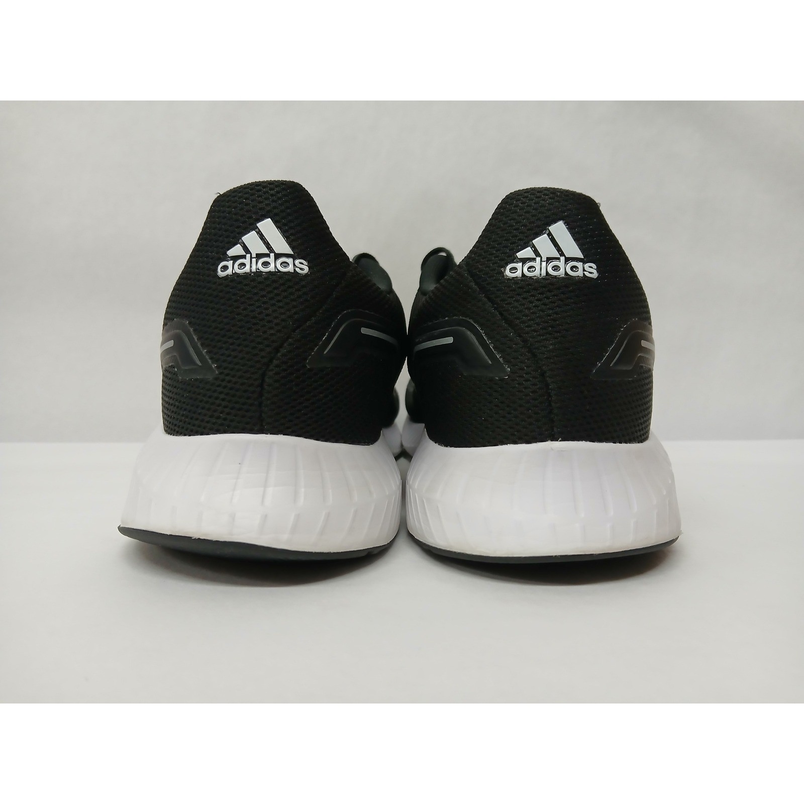Adidas Men's Run Falcon 2.0 Running Shoes FY5943 Core Black White Gray Sz 11