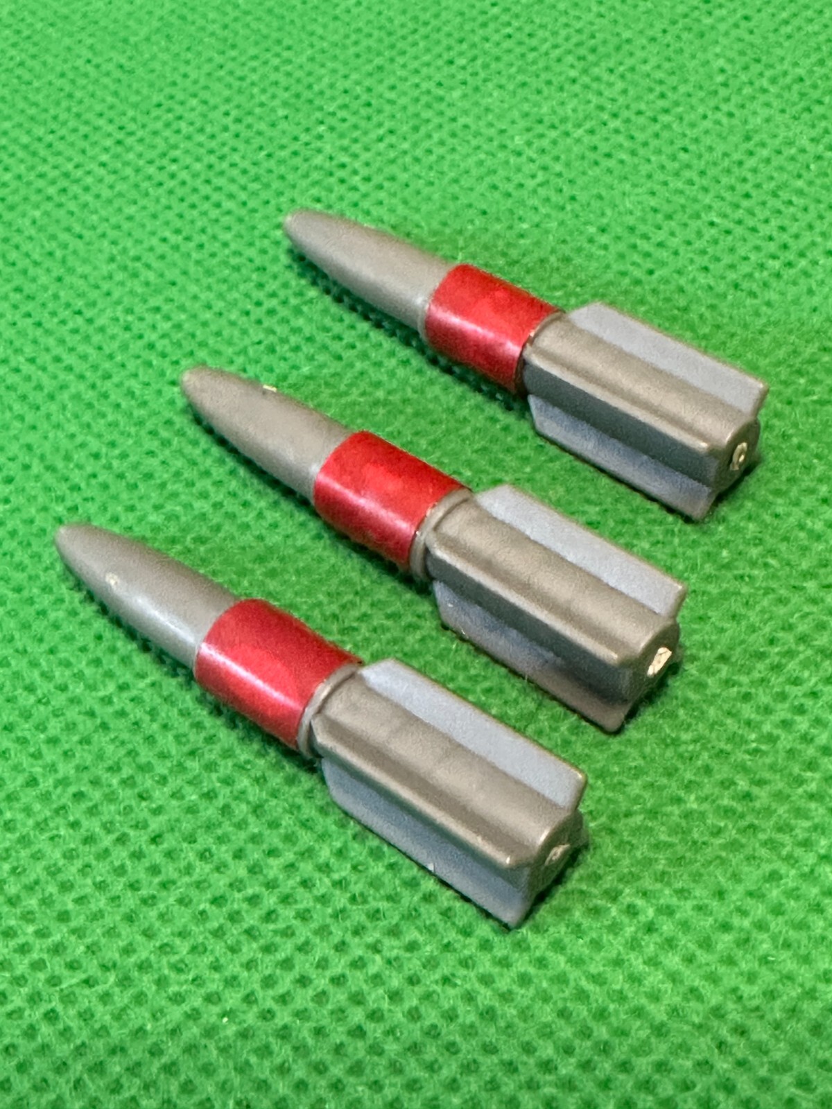 Vintage GI Joe ARAH 1984 Missile Defense Unit MISSILE SET OF 3 playset part