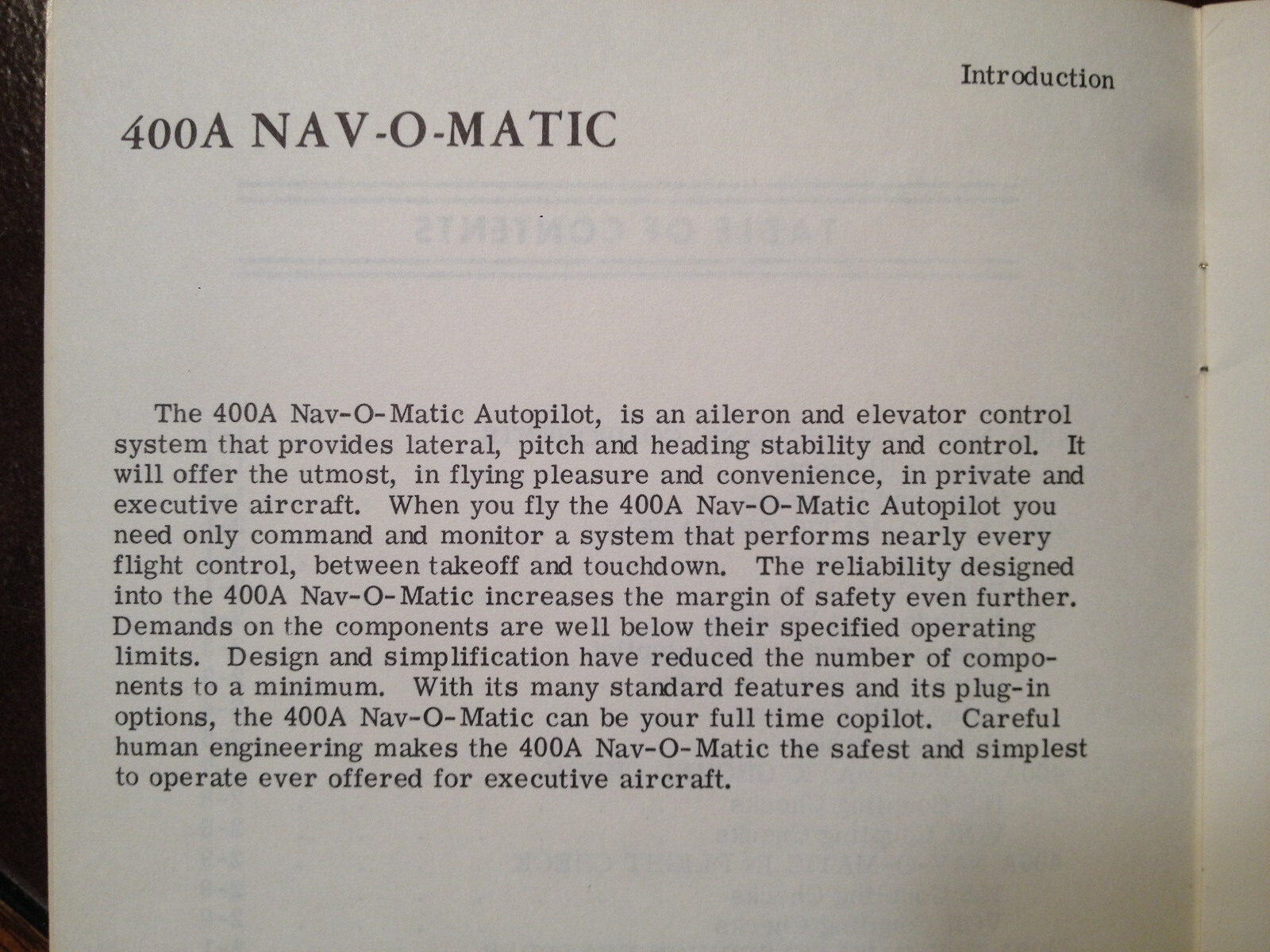 Cessna ARC Navomatic 400A Owner's Manual