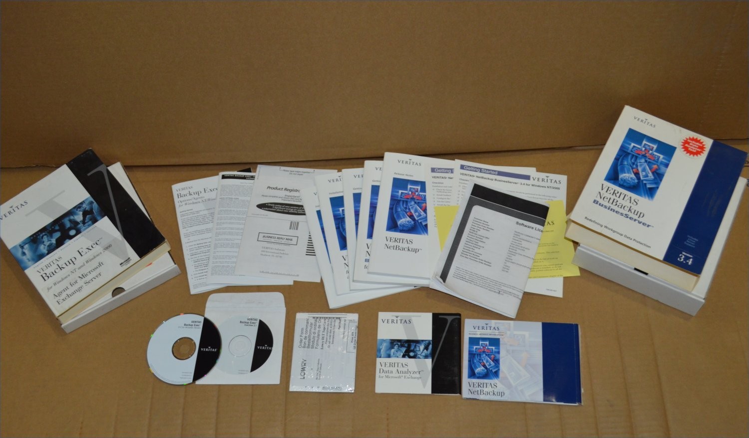 VERITAS Backup Exec for Windows NT/Windows 2000 & NetBackUp Business Server