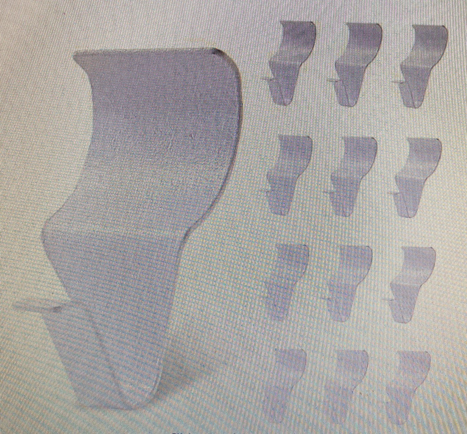 Biaungdo White 24 pc Stainless Steel Vinyl Siding Hooks Outdoor Lights NEW!