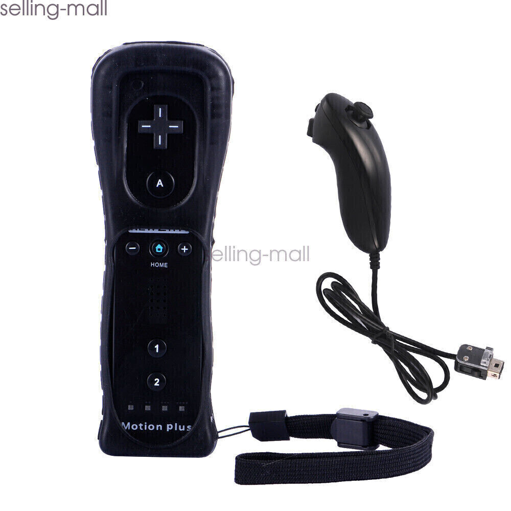 Wireless Wii Remote Nunchuck Controller Motion Plus For Nintendo Wii Wii U