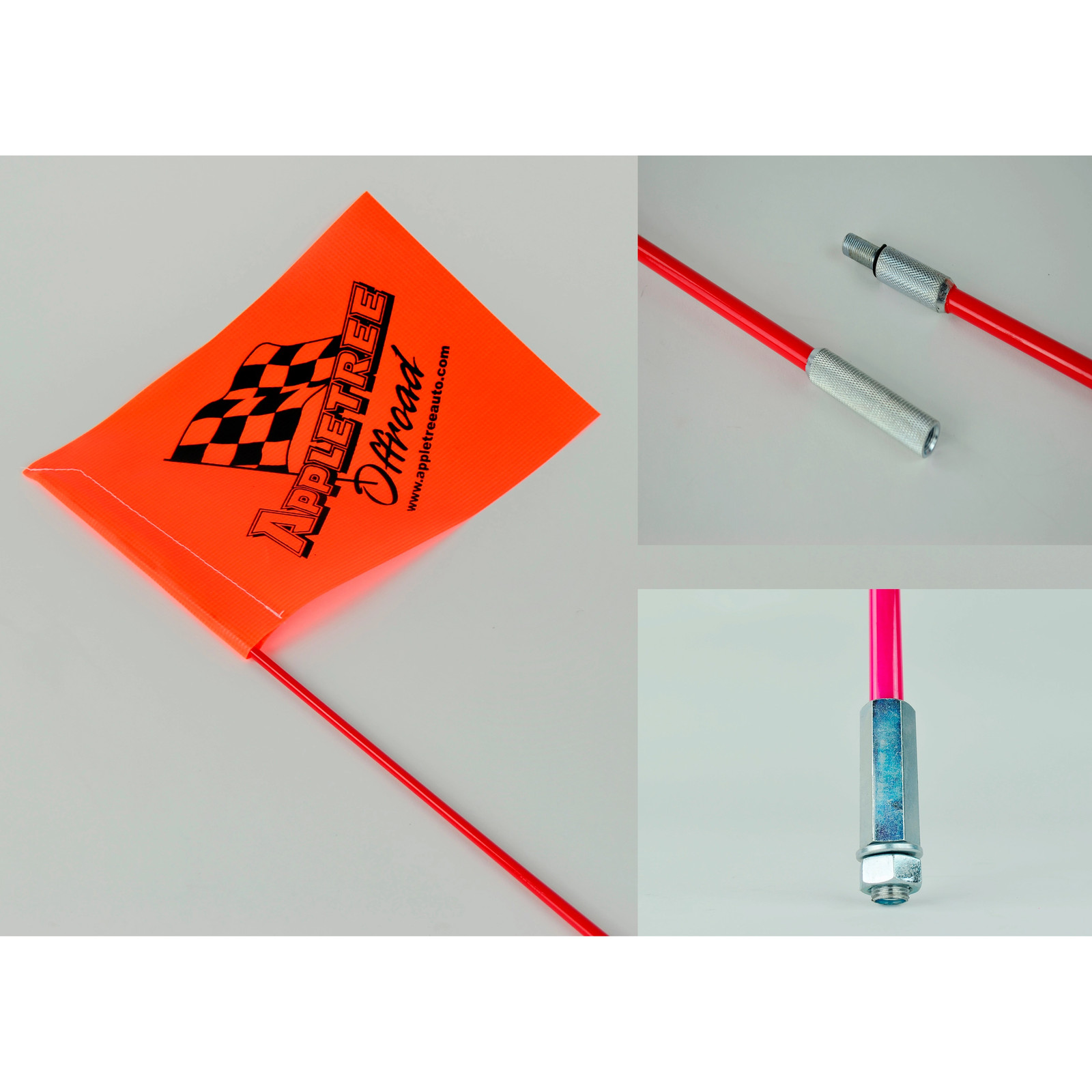 Flag, 2 Piece Tapered Red Dunebuggy & VW