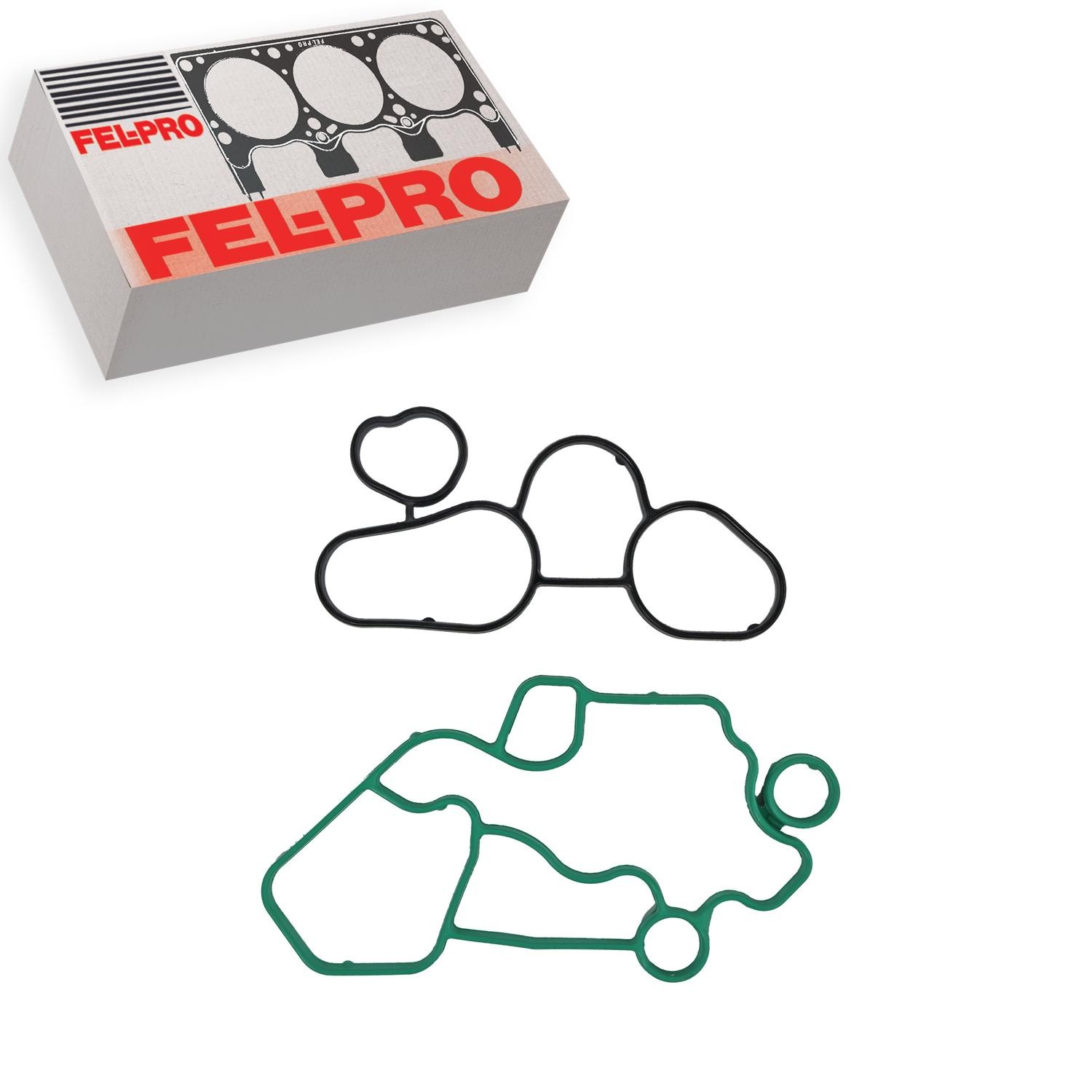 Fel-Pro Engine Oil Cooler Gasket Set For 2006-2008 Volkswagen GTI 2.0L L4
