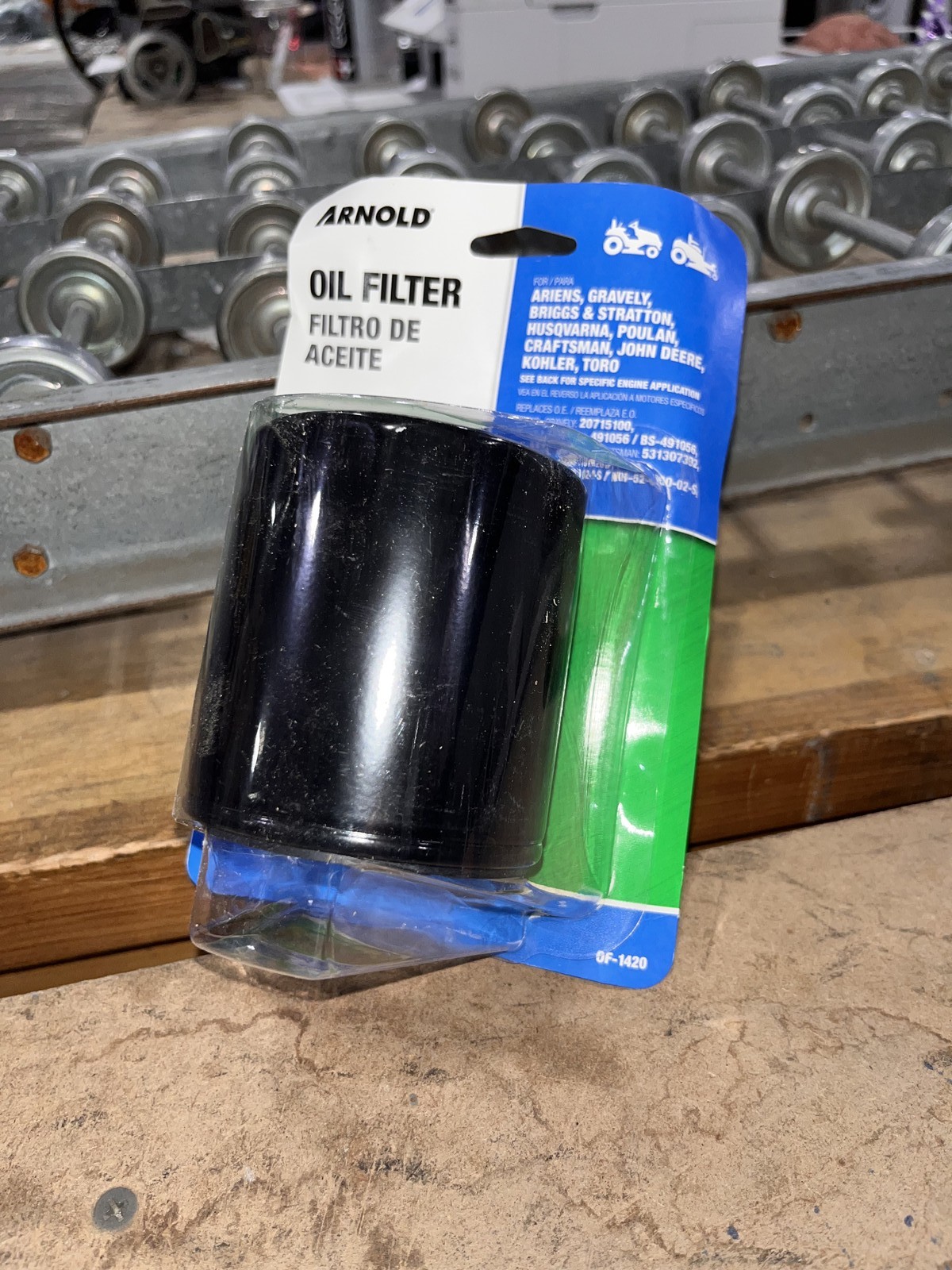 Arnold Oil Filter OF-1420 Replaces Kohler #52-050-02 Briggs & Stratton #491056