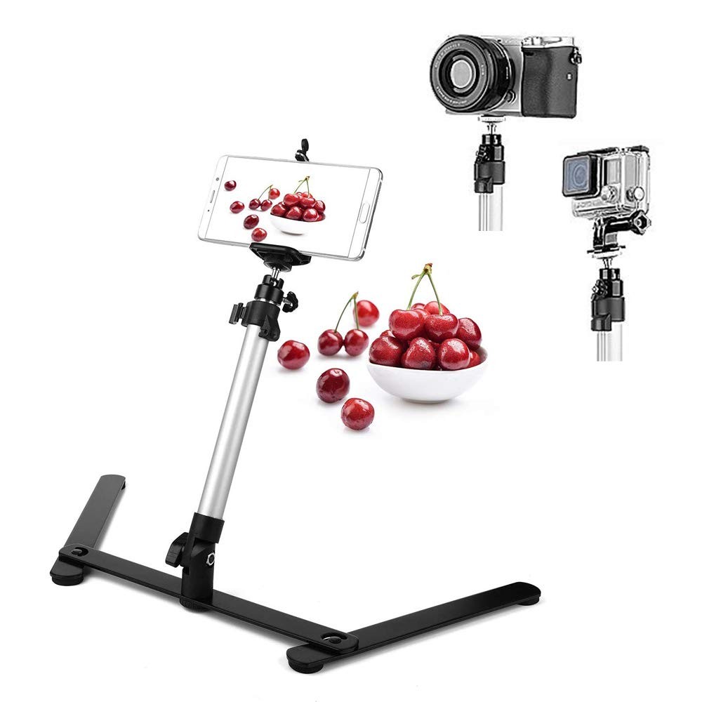 Photo Copy Pico Projector Stand Overhead Phone Mount Adjustable Black