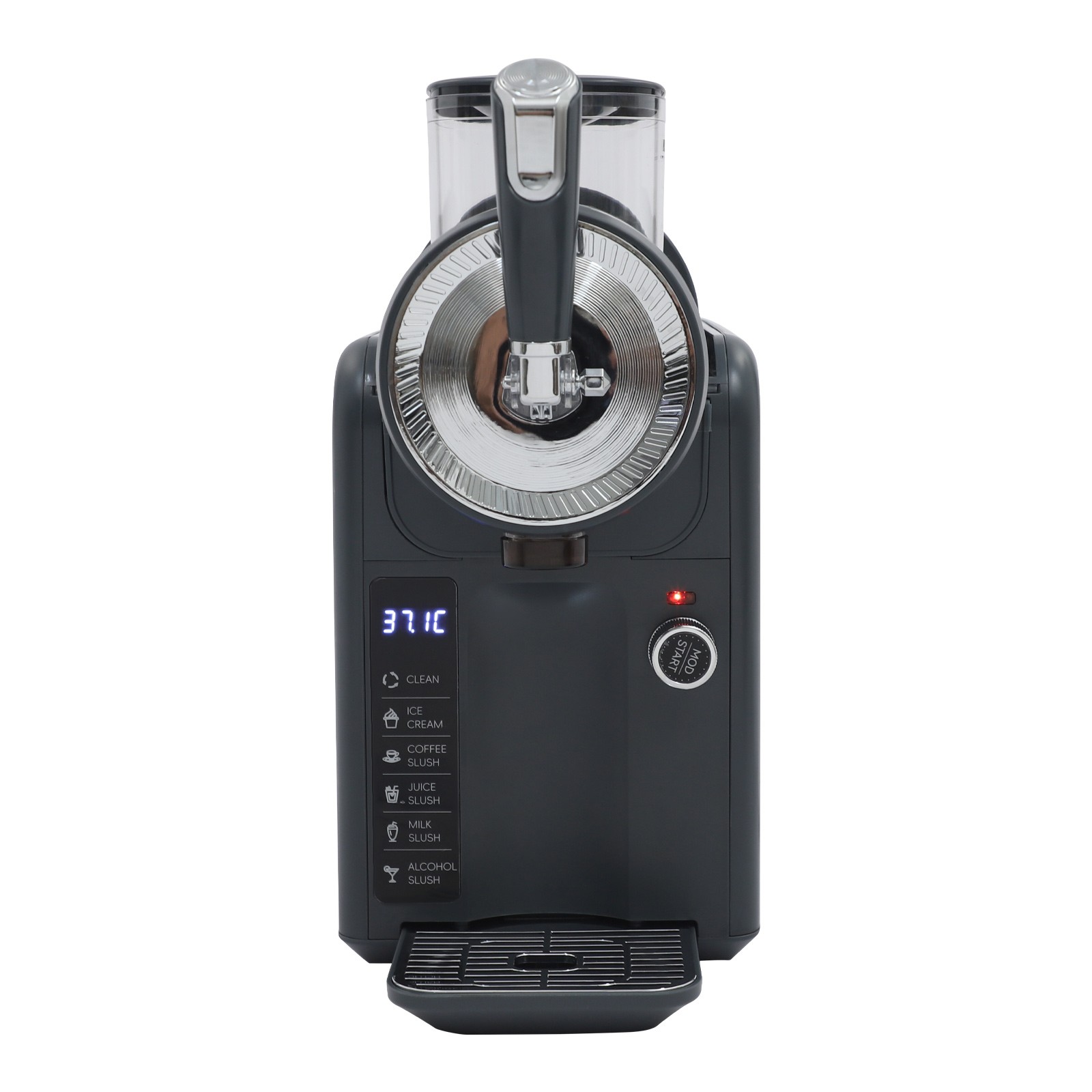Frozen Drink Machine,shaved Ince Machine With Self-cleaning Function Grey