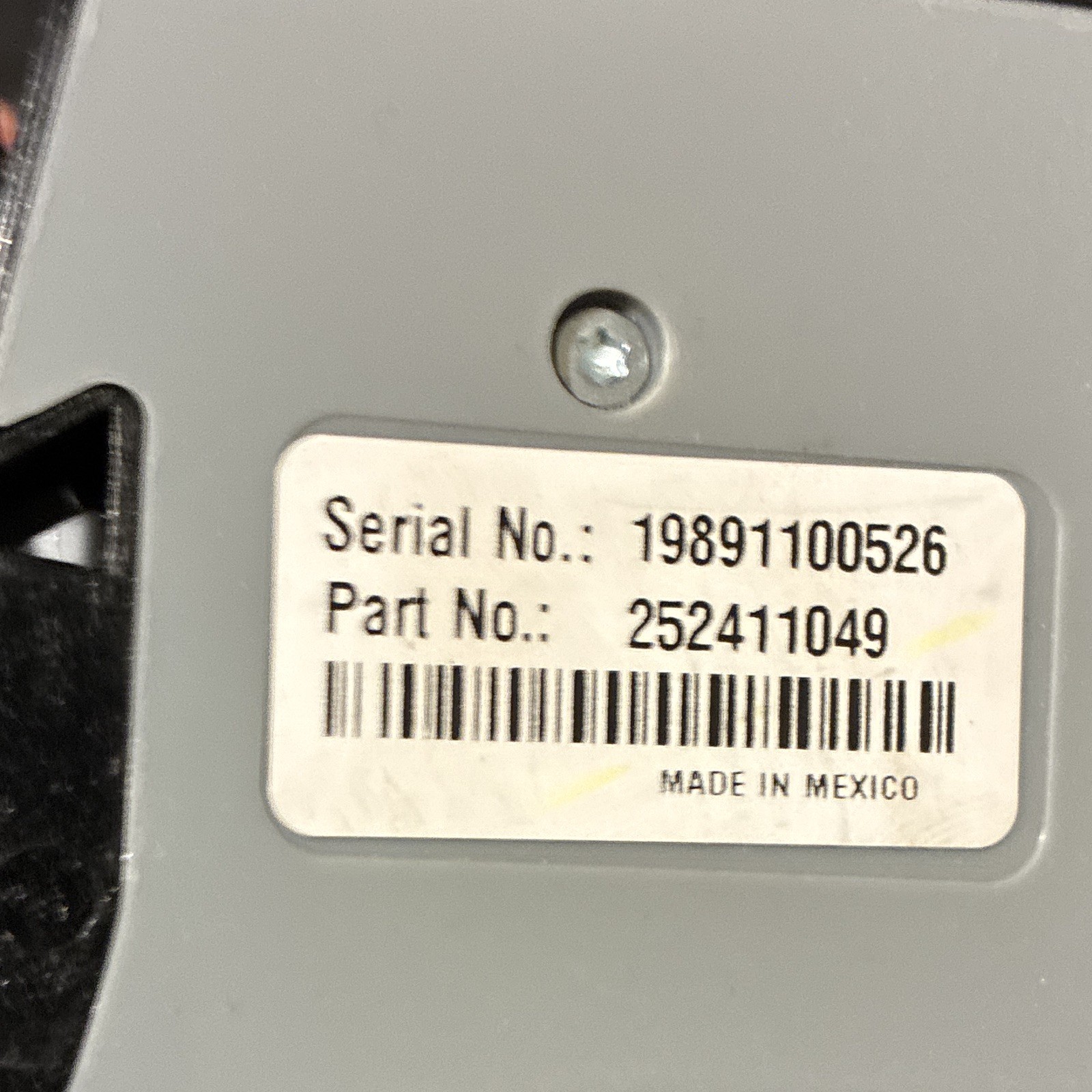 MEI SC Advance Bill Validator Module Model BNF FW INT Part No. 252411049